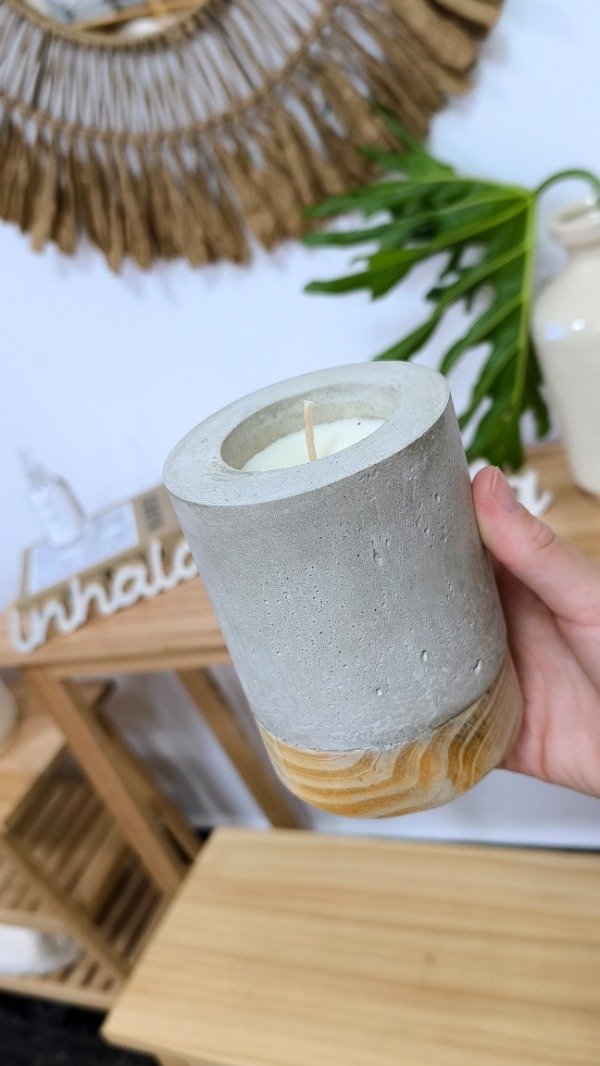 Producto - Velón base de madera