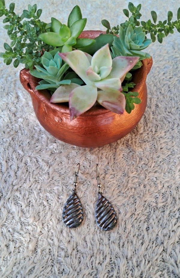 Producto - Aros colgantes gota