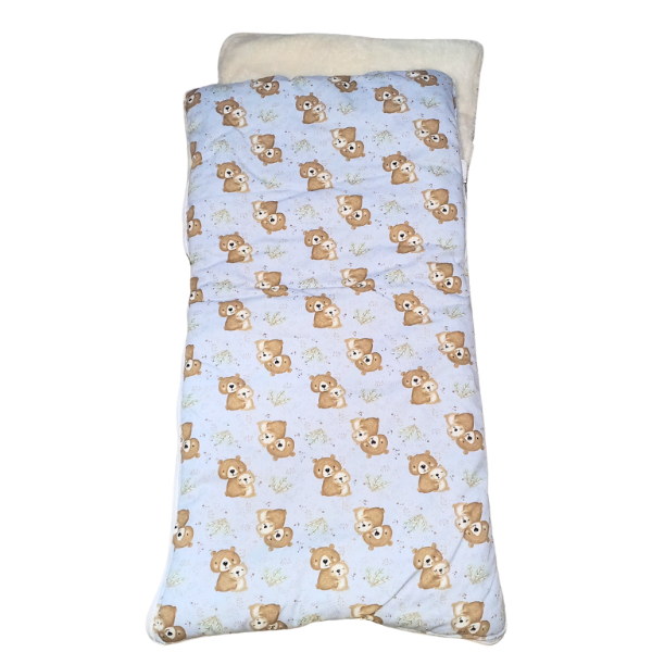 Producto - Porta infante para cochecito celeste