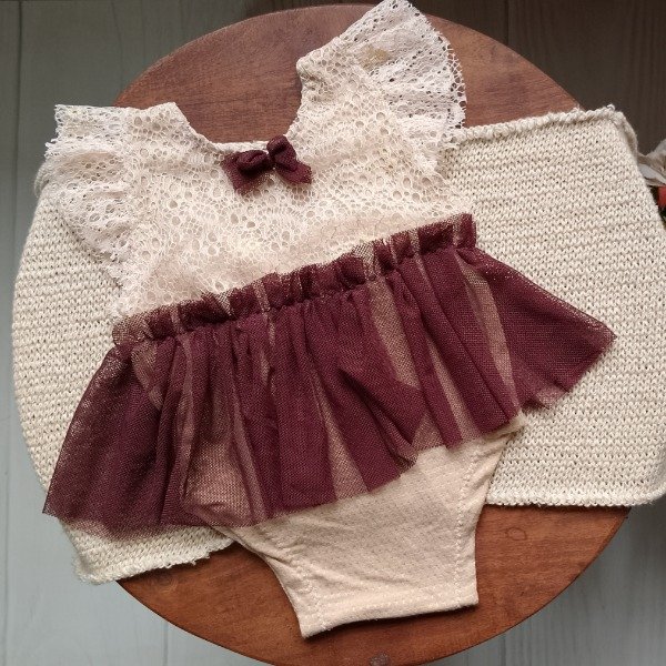 Producto - Body Marron/volados osc NB