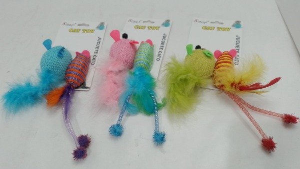 Producto - GATO Y RATA C/PLUMA #BM9005.29544