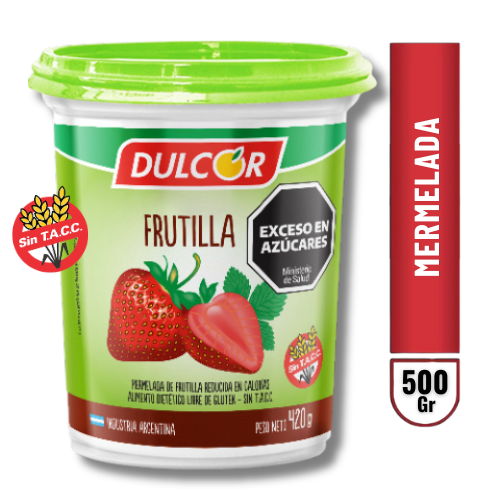 Producto - MERMELADA DULCOR FRUTILLA LIGHT 500 GR.