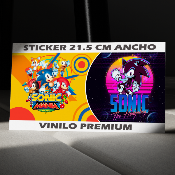 Producto - G0003 - Sonic - 21.5 cm x 9.5 cm