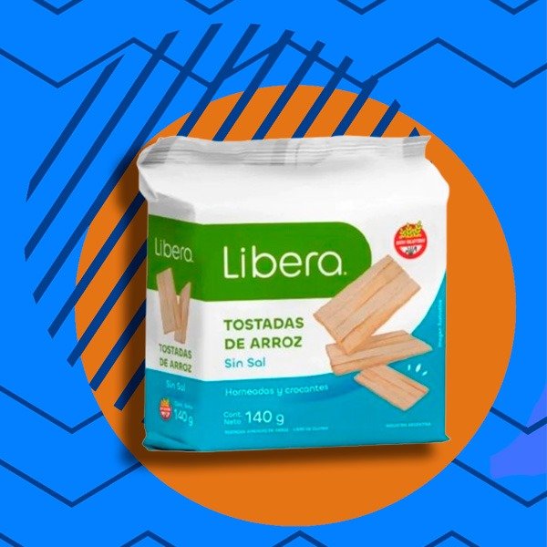 Producto - TOSTADAS DE ARROZ LIBERA SIN TACC SIN SAL
