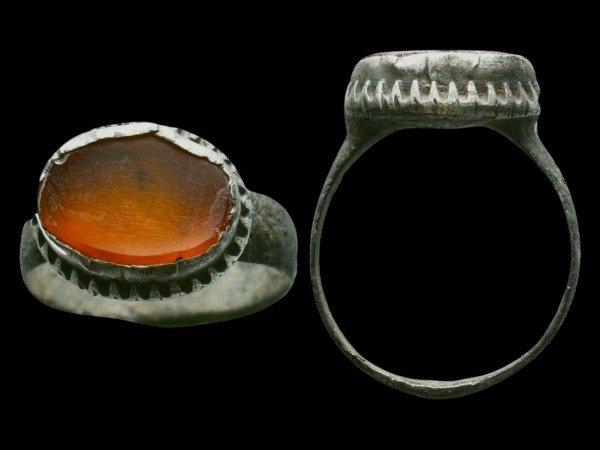 Producto - Imperio Romano. Anillo (Siglo I a III DC) Plata 24,7 MM - 4,08 Gramos