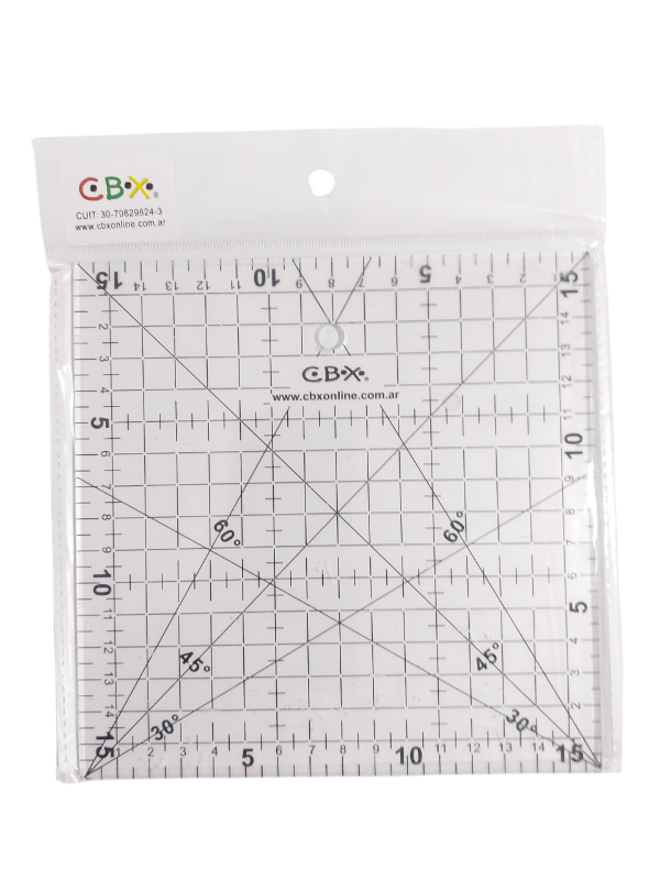 Producto - Regla patchwork 16 x 16