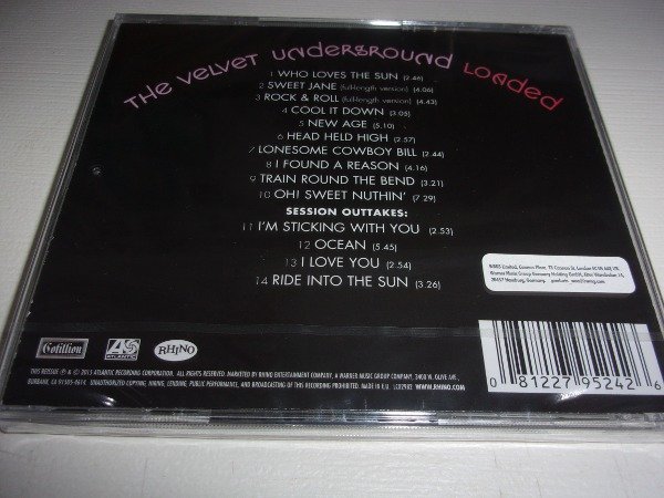 Producto - CD THE VELVET UNDERGROUND LOADED  NUEVO EUROPA 32E - 1