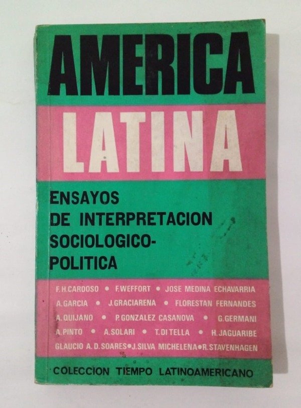 Producto - América latina Ensayos de interpretación - Cardoso Germani - Universitaria 1970
