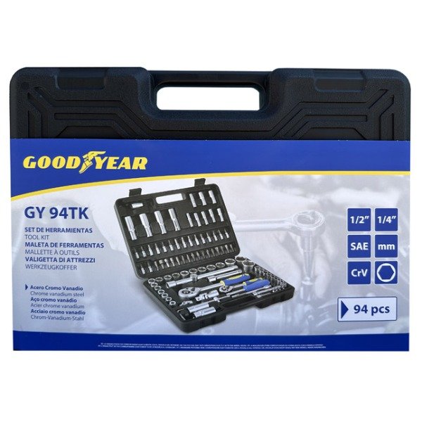 Producto - KIT DE HERRAMIENTAS 94 PCS GY-94TK