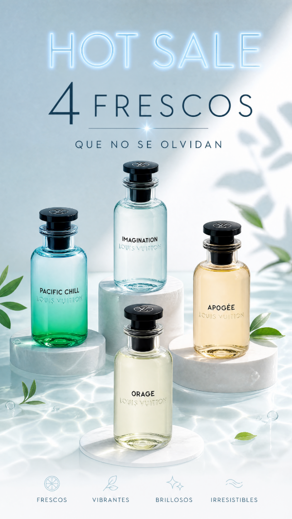 Producto - PACK 4 FRESCOS LOUIS VUITTON