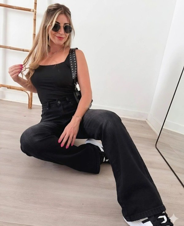 Producto - Wide Leg Elastizado Venus Gray