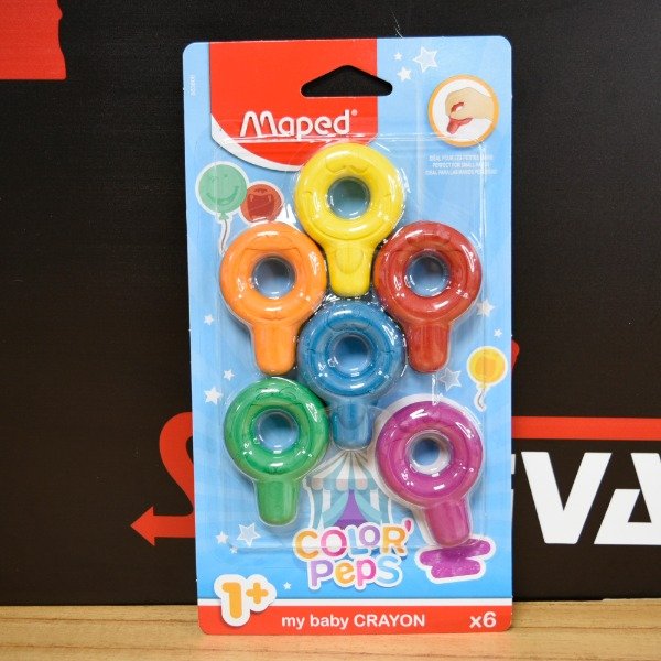 Producto - SET DE CREYONES MINI BABY X6 EN BLISTER 863806