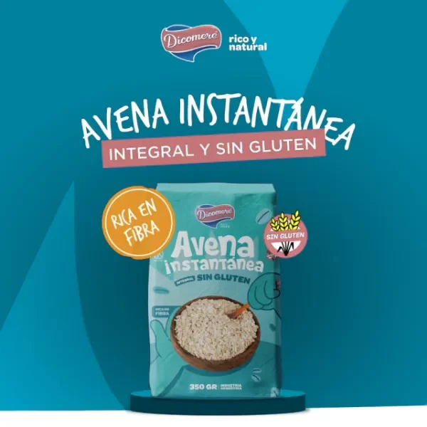 Producto - Avena Instantánea Sin TACC Dicomere x 350Gr