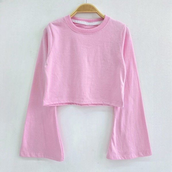 Producto - CAMISETA CROP - PUPERA MANGA OXFORD NENA