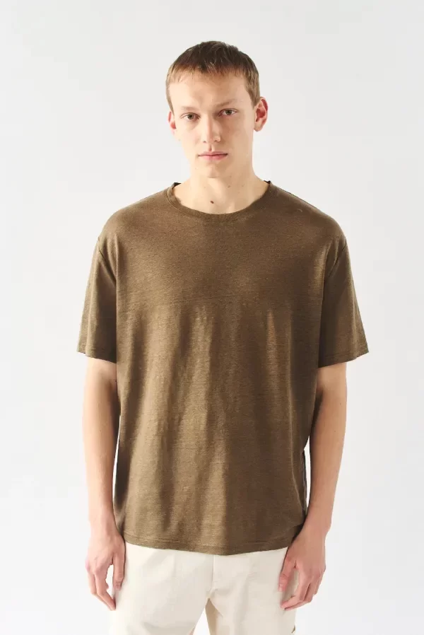 Producto - Remera Lino Oliva Bensimon