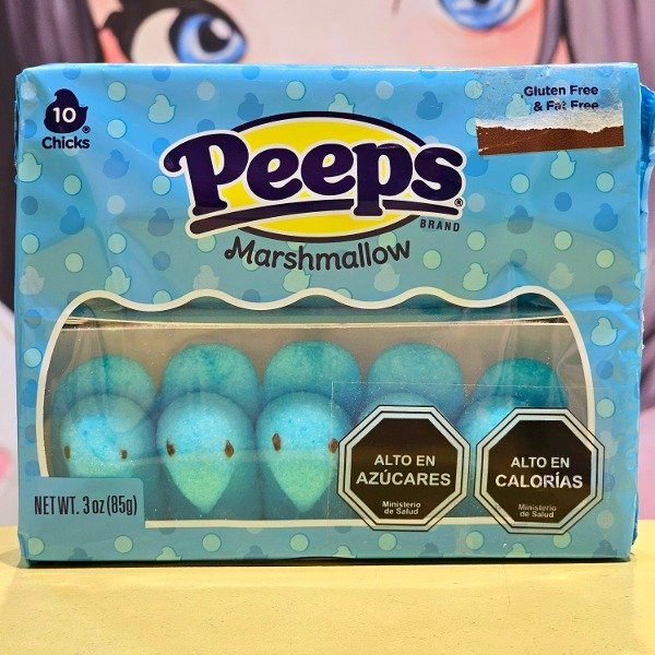 Producto - PEEPS MARSHMALLOW CELESTE GLUTEN FREE