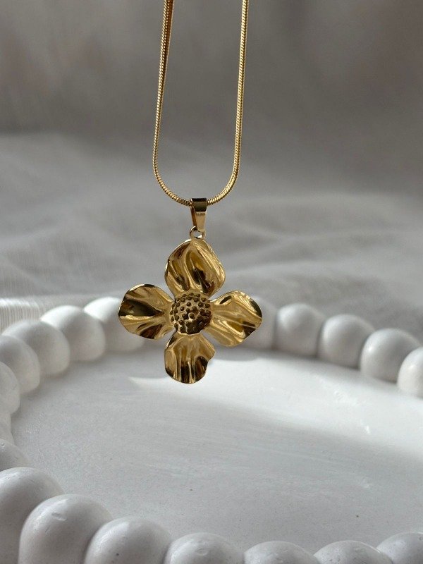Producto - Collar FLOWER Gold