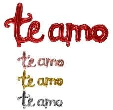 Producto - bande globo te amo