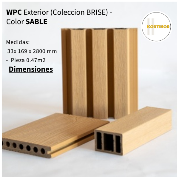 Producto - WPC - Exterior Acanalado - 7