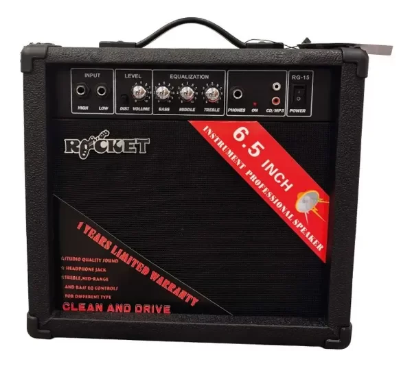 Producto - ROCKET Amplificador para guitarra eléctrica RG-15