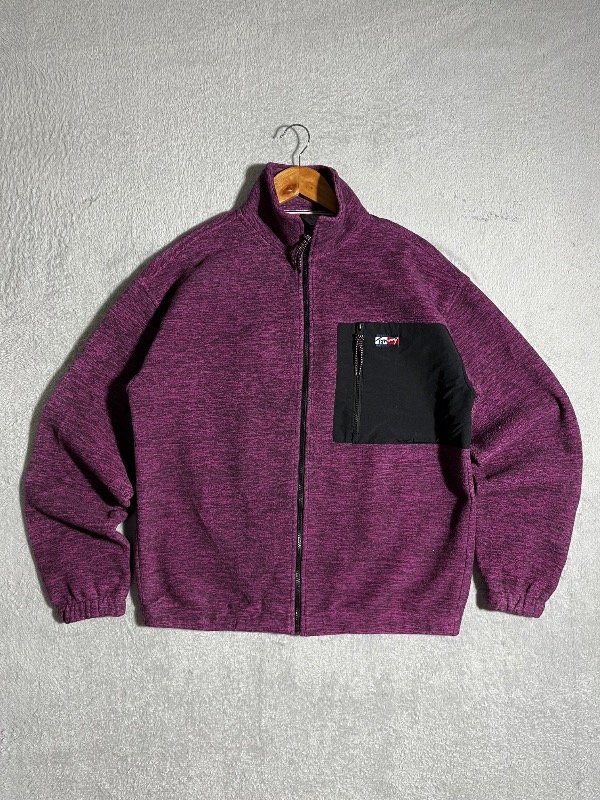 Producto - CAMPERA POLAR TOMMY JEANS PURPURA (M)
