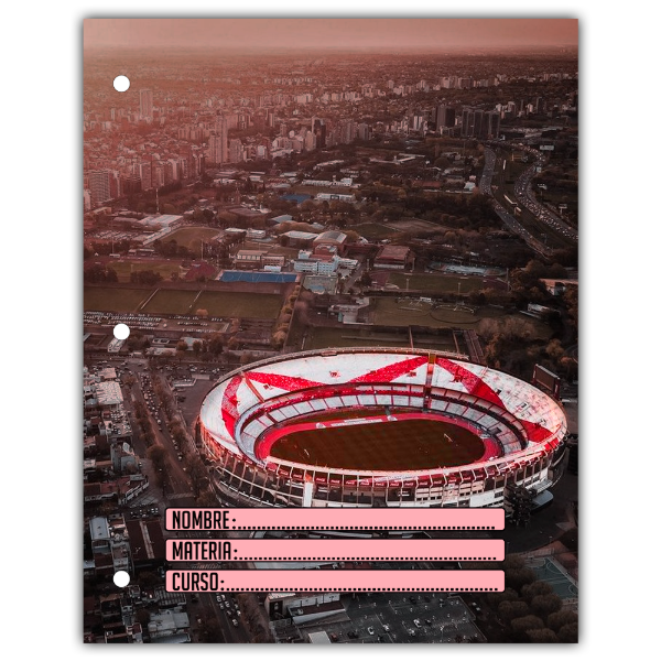 Producto - Carátula Separadores N3 River Plate Diseño 16