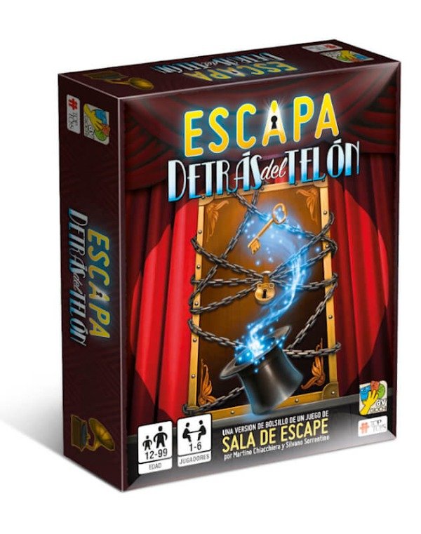Producto - Escapa Detrás Del Telón [Alquiler]