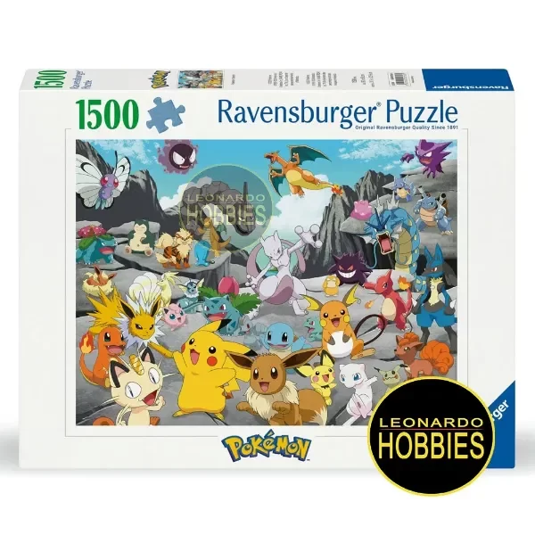 Producto - Clasicos Pokémon 1500 Piezas Ravensburger 12000726