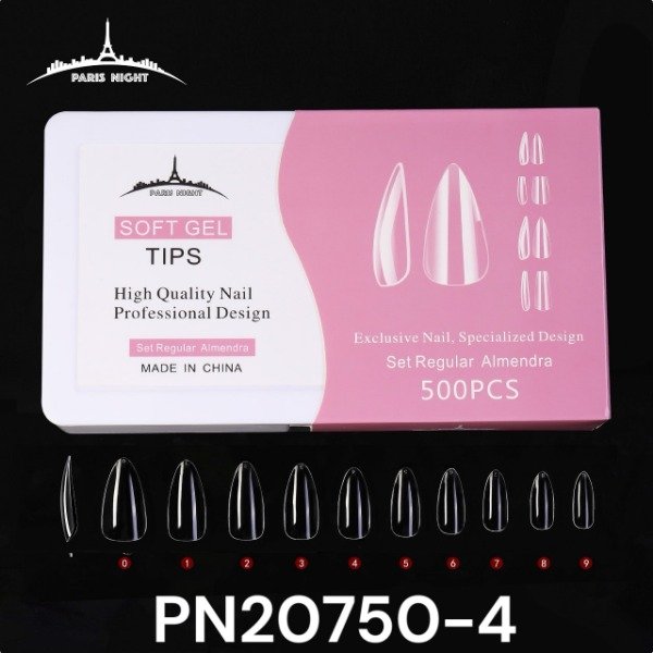 Producto - TIPS SOFT GEL x500 PARIS NIGHT