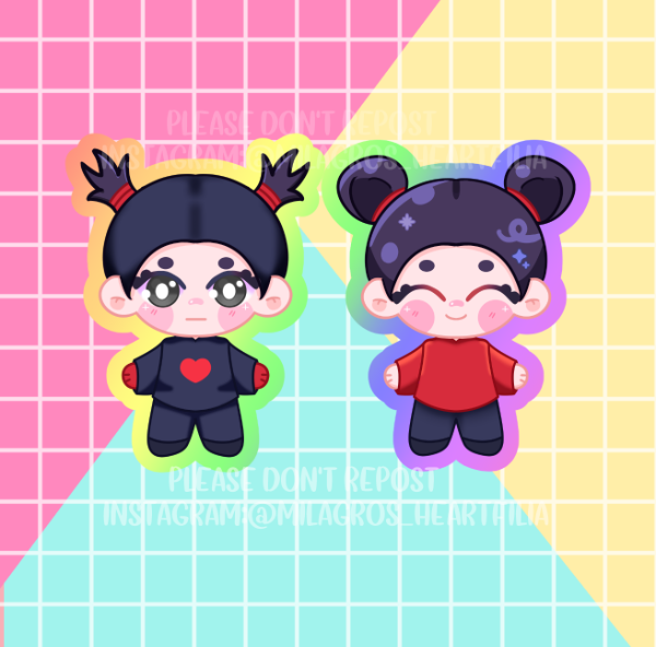 Producto - Sticker "Pucca y Garu"