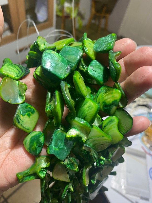 Producto - Nácar verde XL