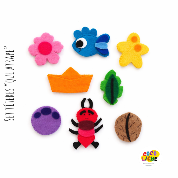 Producto - Set títeres que atrape