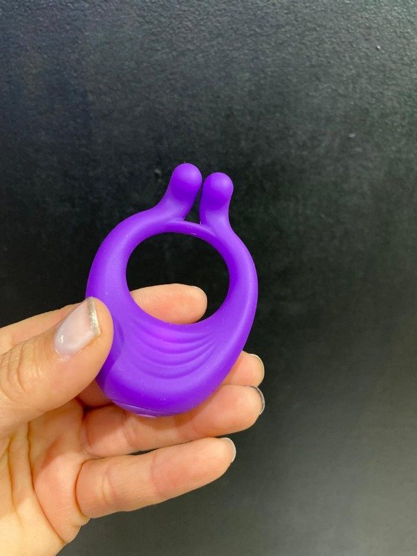 Producto - ANILLO VIBRADOR RETARDANTE PENEANO VIOLETA - 2