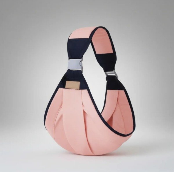 Producto - PORTA BEBE ERGONOMICO ROSA (Posición en "M")