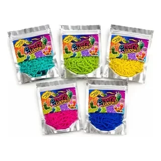 Producto - Magic Worm Gusanitos Masa Sensolrial Sobre - 2