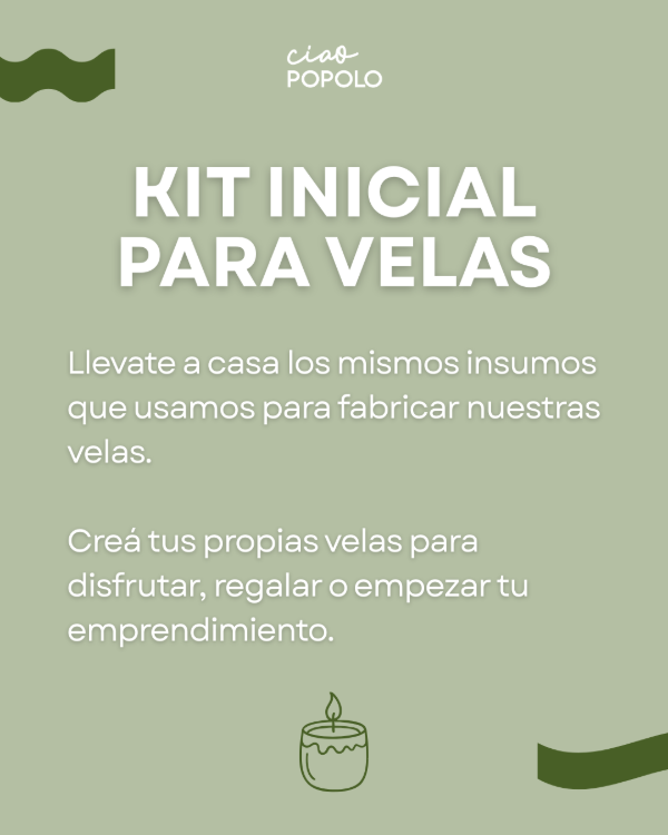 Producto - Kit inicial para hacer velas