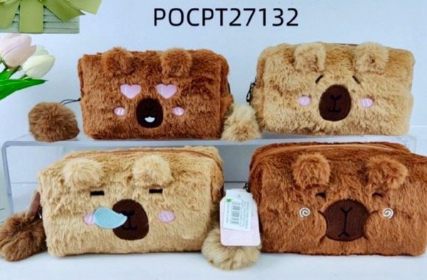 Producto - Portacosmeticos capybara peluche