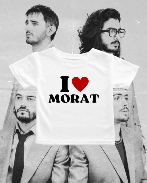 Producto - I LOVE MORAT- BABY TEE