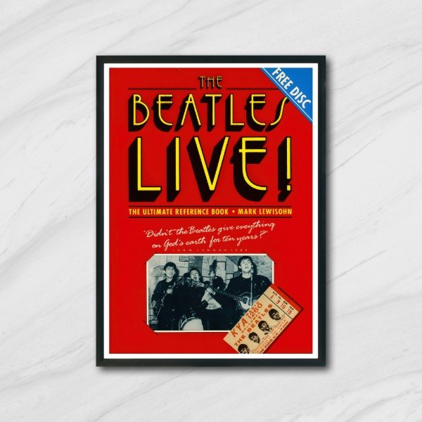 Producto - Cuadro decorativo música The Beatles Live