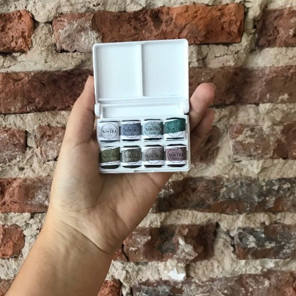 Producto - PRE VENTA Paleta 8 colores: Coleccion Grafito