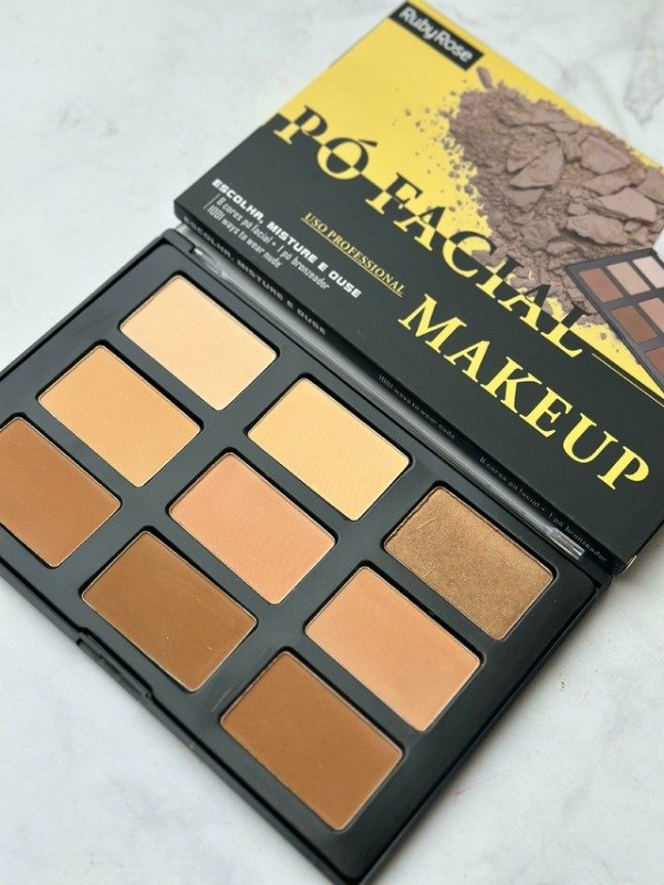 Producto - RUBY ROSE CONTORNO PALETA DE PÓ CONTORNO FACIAL