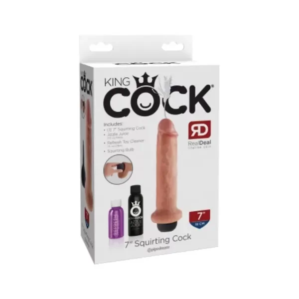 Producto - King Cock 7" Squirting Cock