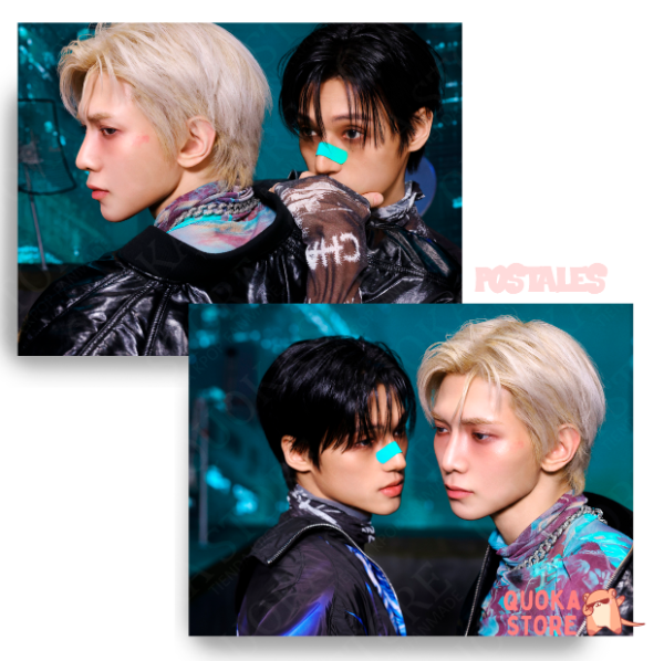 Producto - Postales YEOSANG y WOOYOUNG - ATEEZ 'GOLDEN HOUR : Part.5'