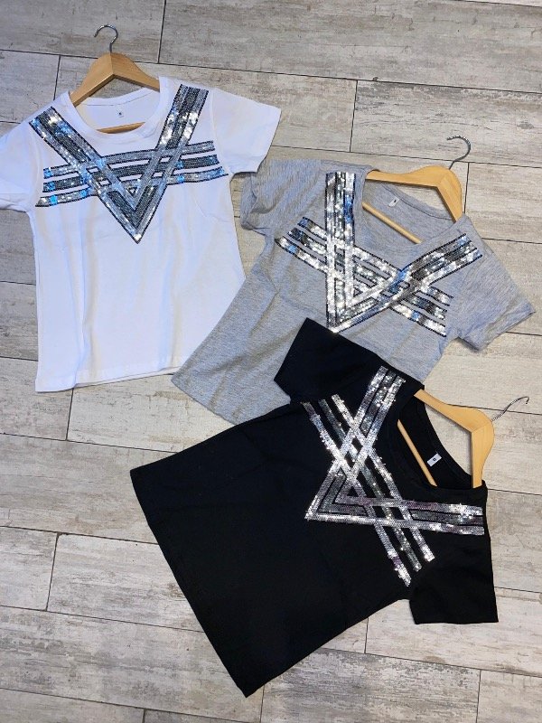 Producto - Remera Silver Bordada