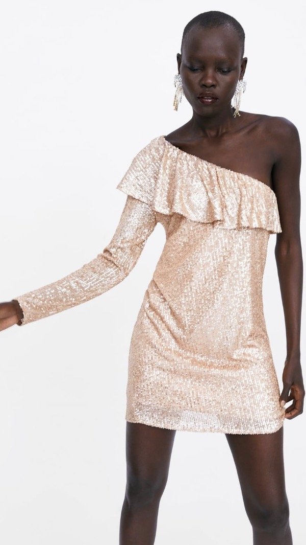 Producto - Vestido lentejuelas Zara