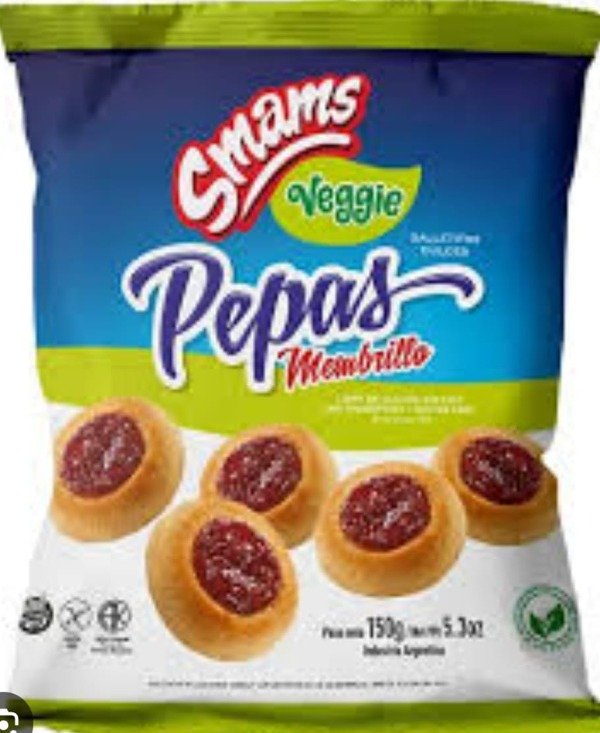 Producto - GALLETITAS POLVORONES PEPAS VEGGIE SMAMS