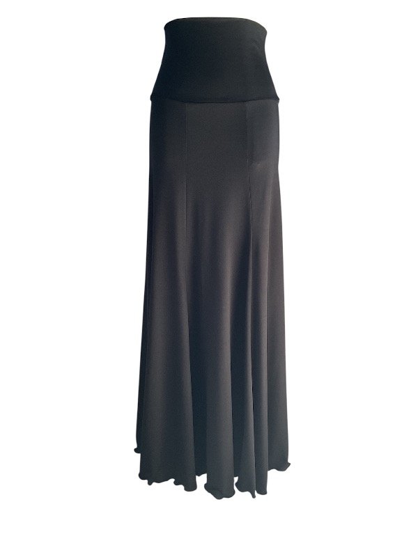 Producto - Falda ensayo básica negra