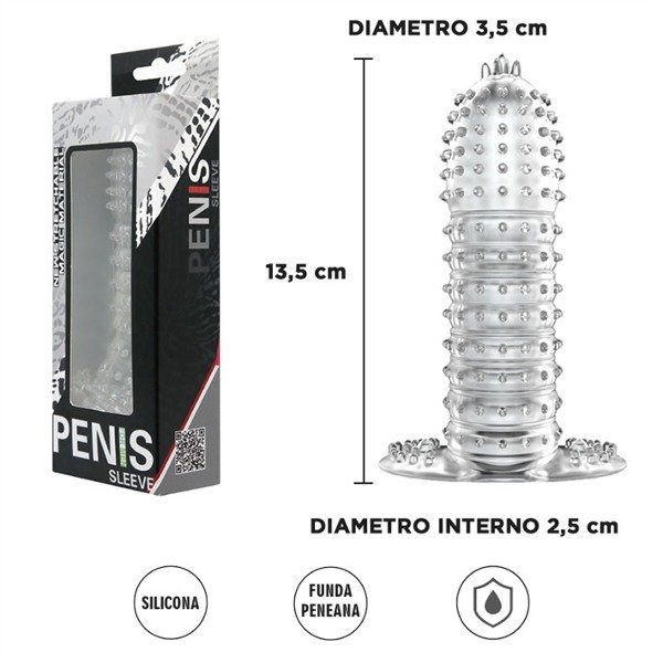 Producto - Funda para pene con textura