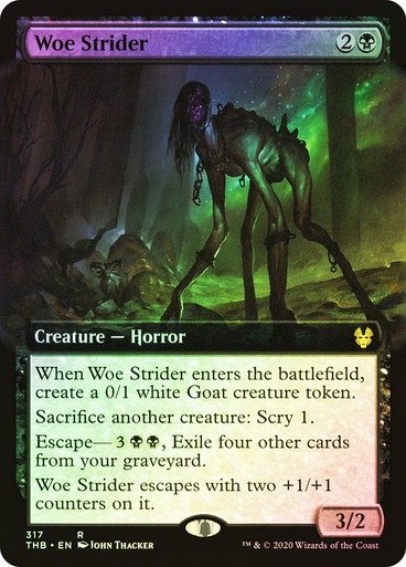 Producto - Woe Strider (Extended Art Foil)