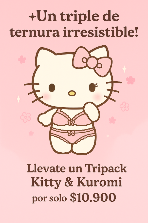 Producto - Tripack KittyKuromi
